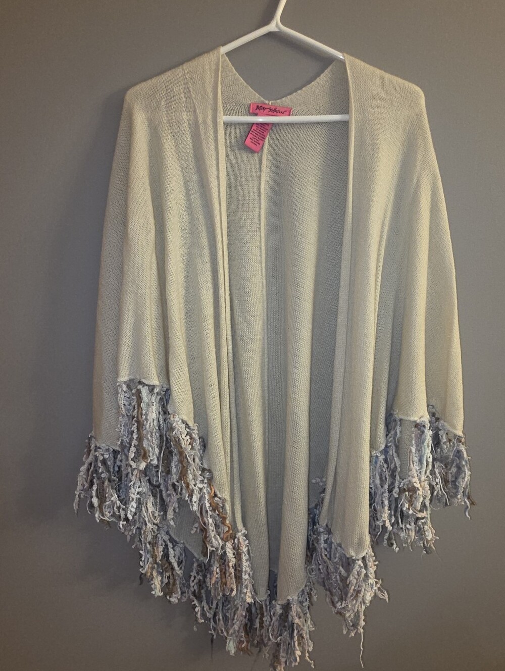 Betsey Johnson Shawl